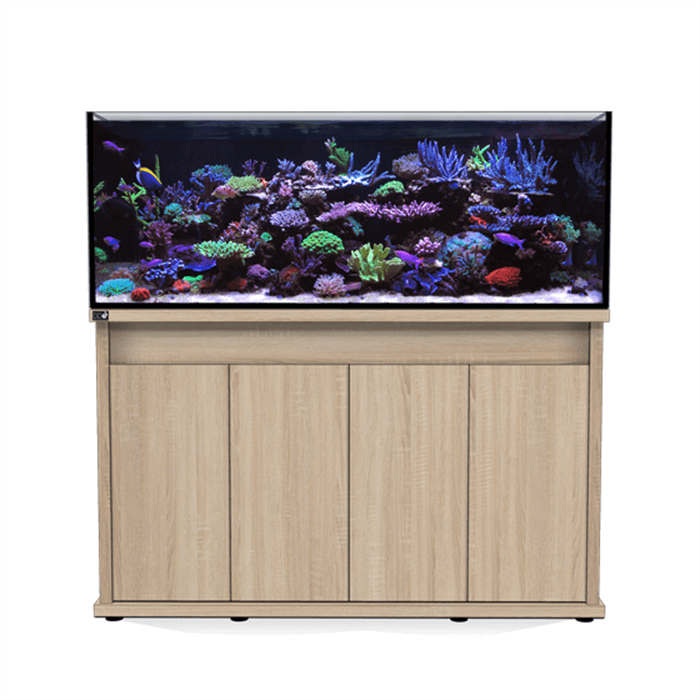 D&D Reef-Pro 1500S 150cm Aquarium & Platinum Oak Cabinet - 500L