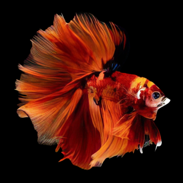 Premium Double Tail Betta 3cm - Betta splendens