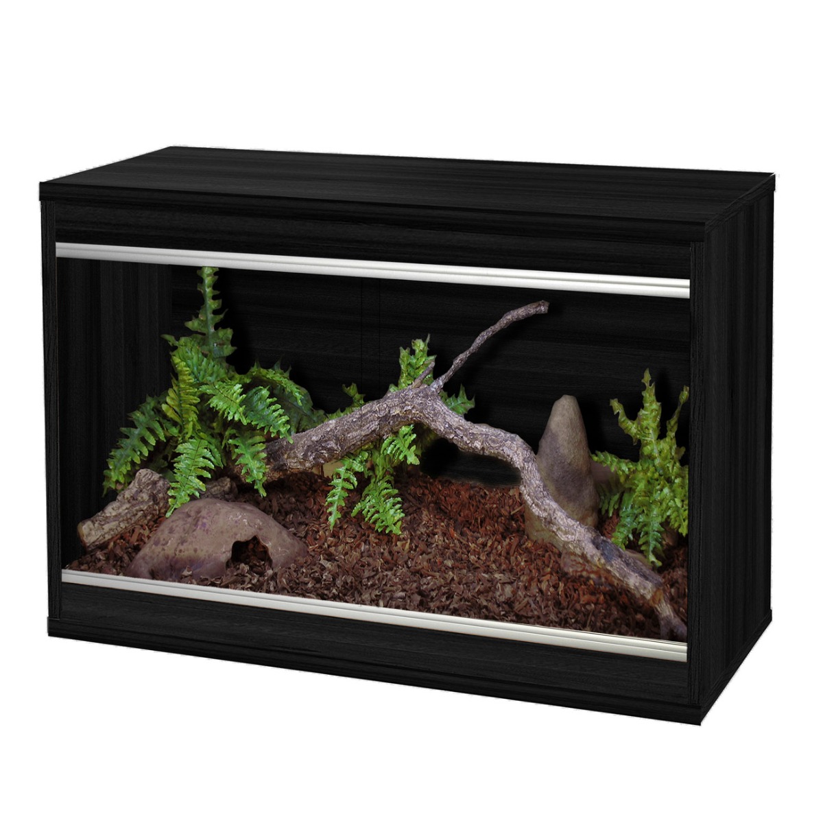 VivExotic Repti Home Small Black Vivarium 57.5cm/1.89ft