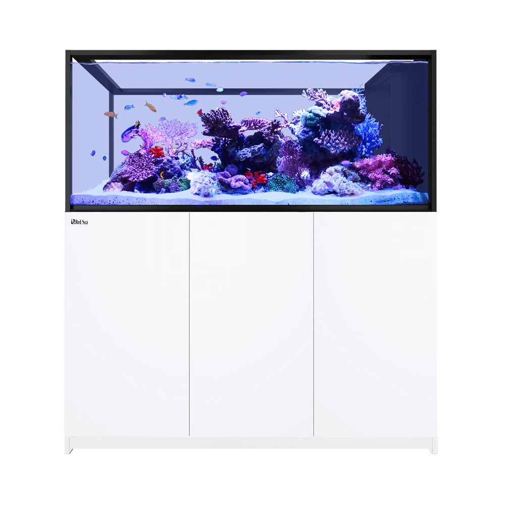 Red Sea Peninsula S700 G2+ Aquarium & White Cabinet