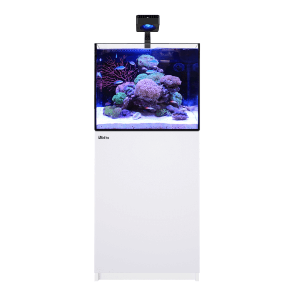 Red Sea Reefer Max 170 G3 60cm Aquarium Aquarium & White Cabinet - 165L