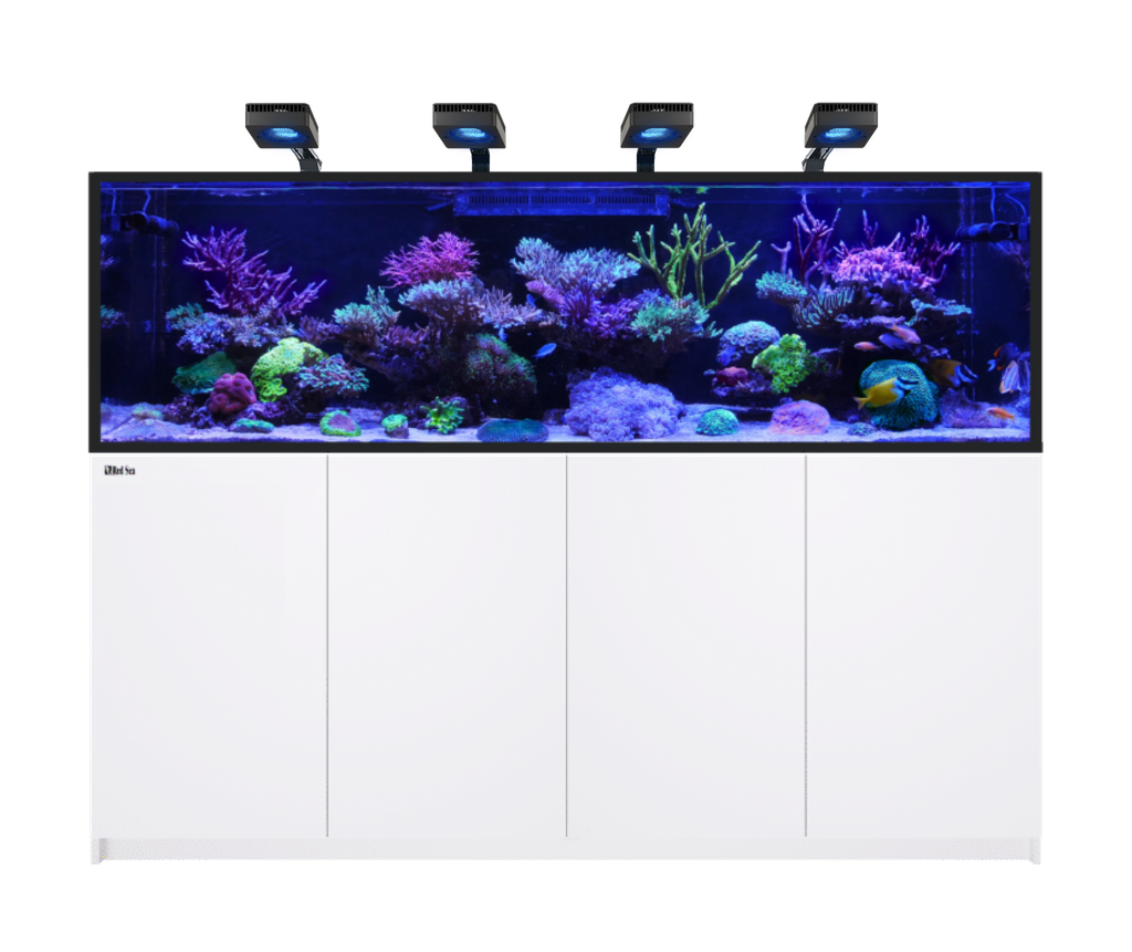 Red Sea Reefer Max S-1000 G3 210cm Aquarium & White Cabinet - 1000L