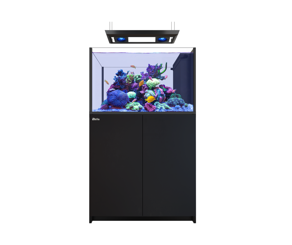 Red Sea Reefer Max Peninsula 350 G3 96cm Aquarium & Black Cabinet - 352L