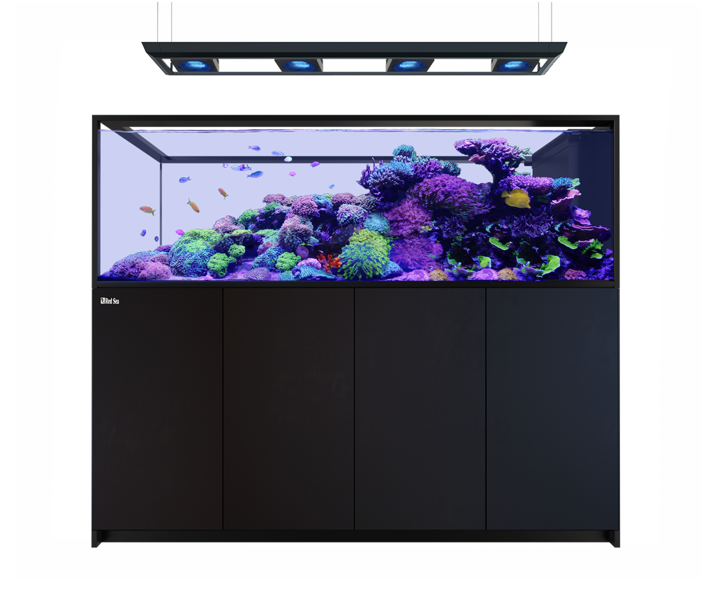 Red Sea Reefer Max Peninsula S-950 G3 200cm Aquarium & Black Cabinet - 947L