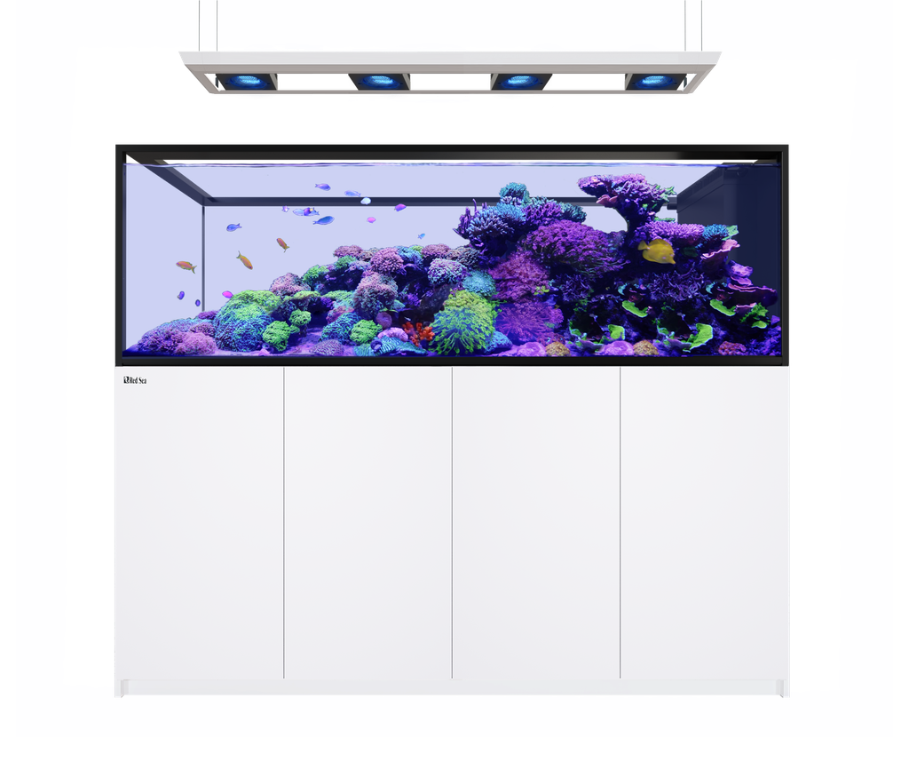 Red Sea Reefer Max Peninsula S-950 G3 200cm Aquarium & White Cabinet - 947L