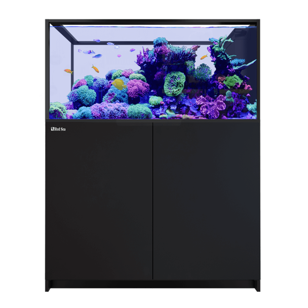 Red Sea Reefer Peninsula 500 G3 125cm Aquarium & Black Cabinet - 519L