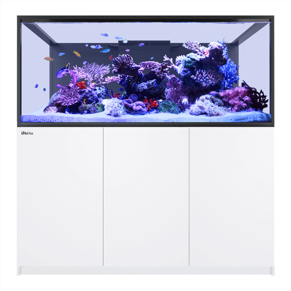 Red Sea Reefer Peninsula S 700 G3 150cm Aquarium & White Cabinet - 699L