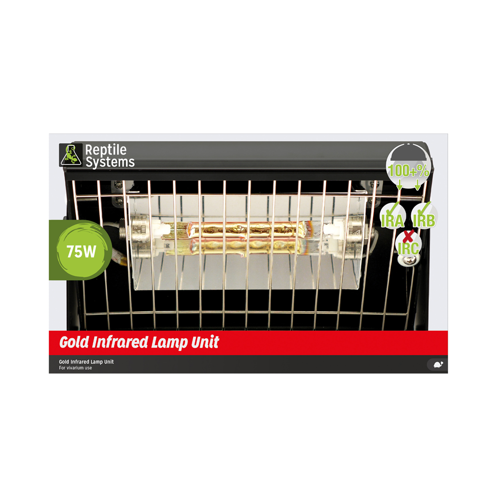 Reptile Systems Gold Infrared Lamp Unit