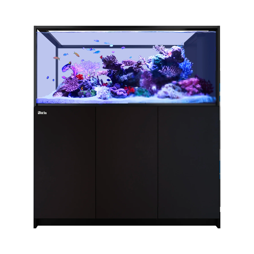 Red Sea Peninsula S700 G2+ 705L Aquarium & Black Cabinet - 151cm