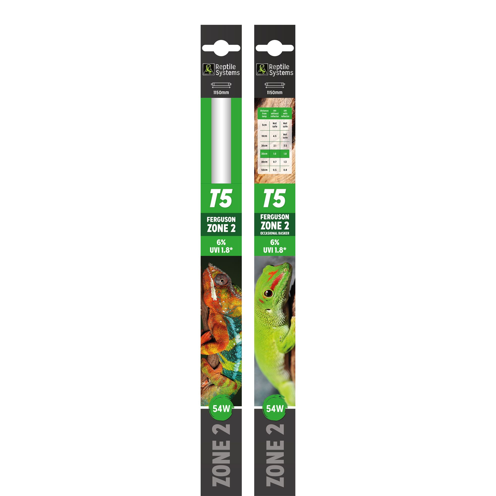 Reptile Systems D3 Reptile T5 Zone 2 UVB Lamp