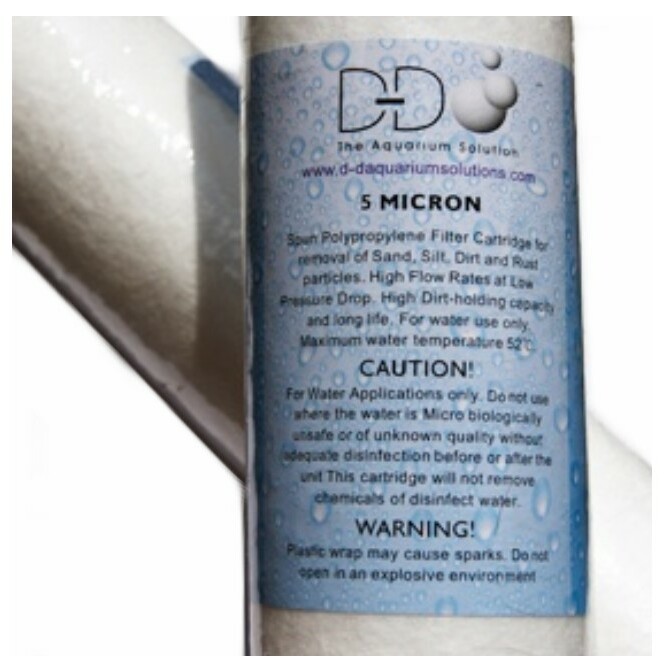 D&D Replacement 10 inch Sediment Cartridge (5 microns)