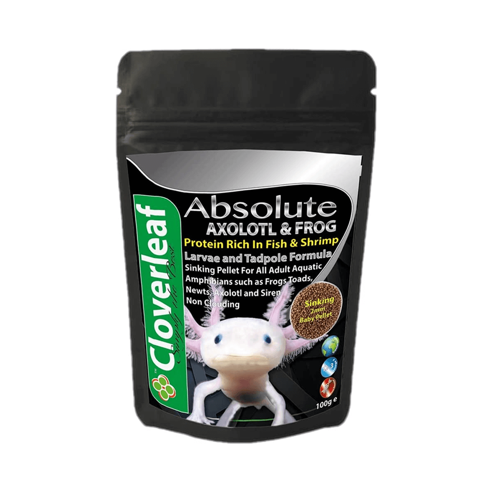 Cloverleaf Absolute Axolotl and Frog Diet