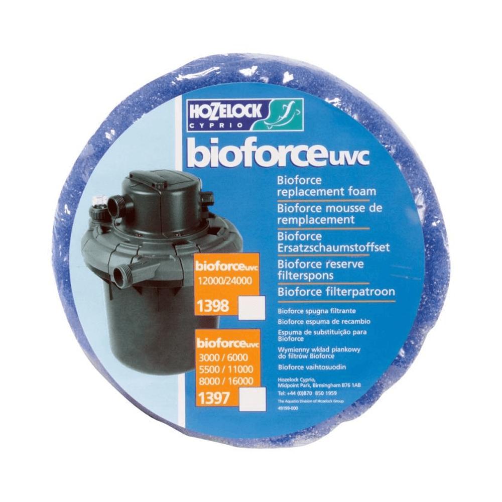 Hozelock Bioforce Filter Foam Sets