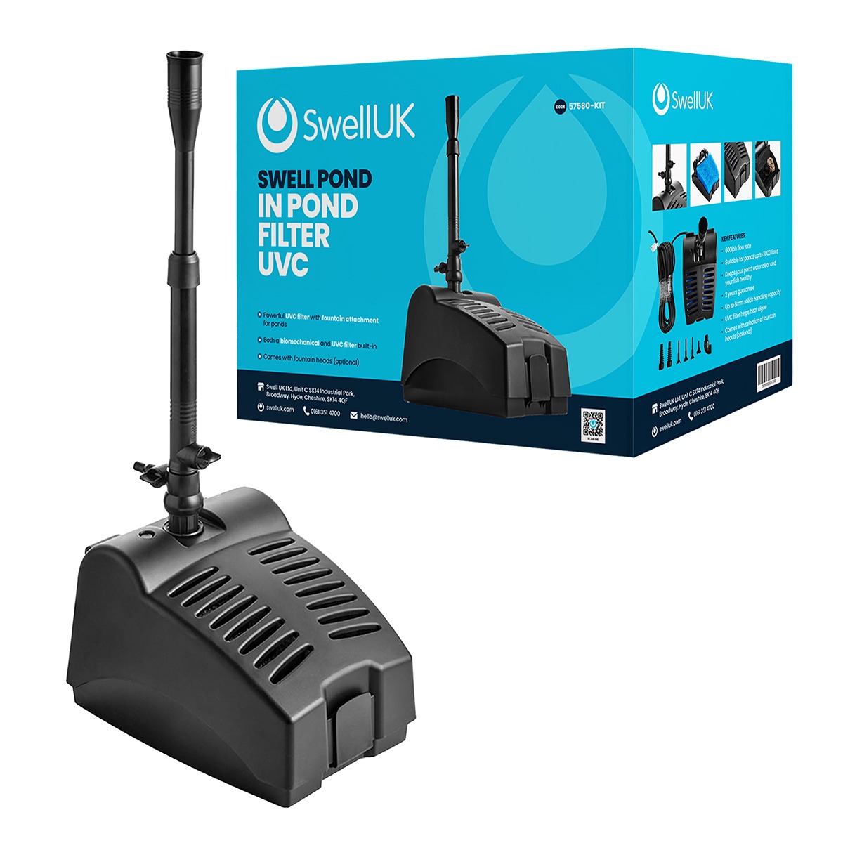 Swell In Pond Filter UVC 2500