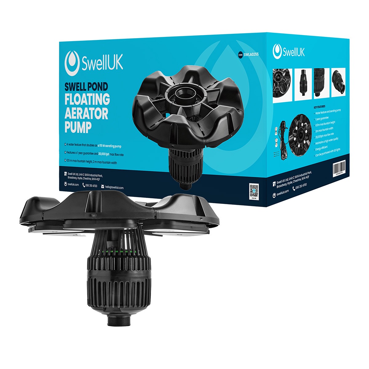 Swell Floating Aerator Pump 