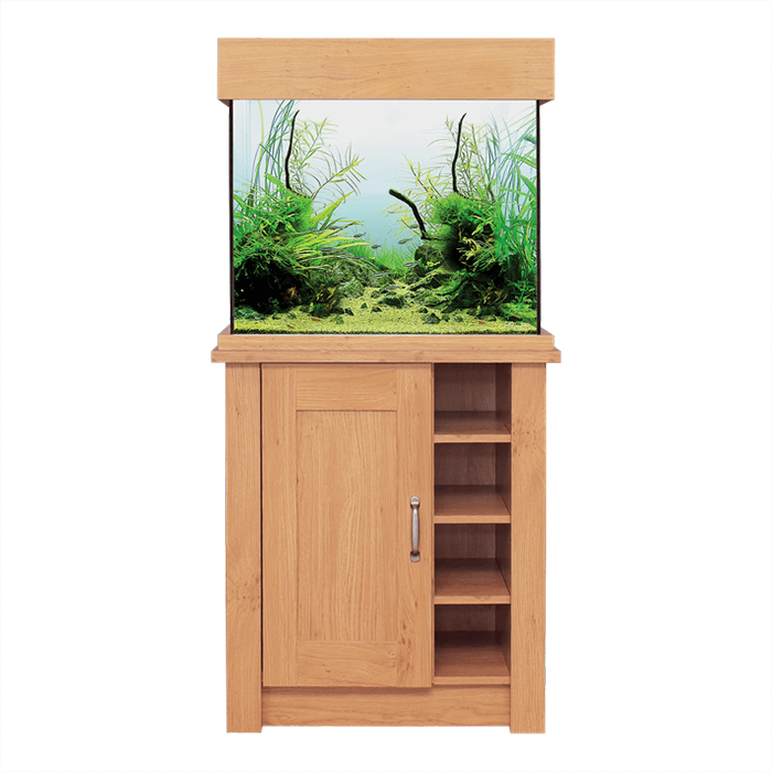 Aqua One Oakstyle 110 62.5cm Aquarium & Oak Cabinet - 110L
