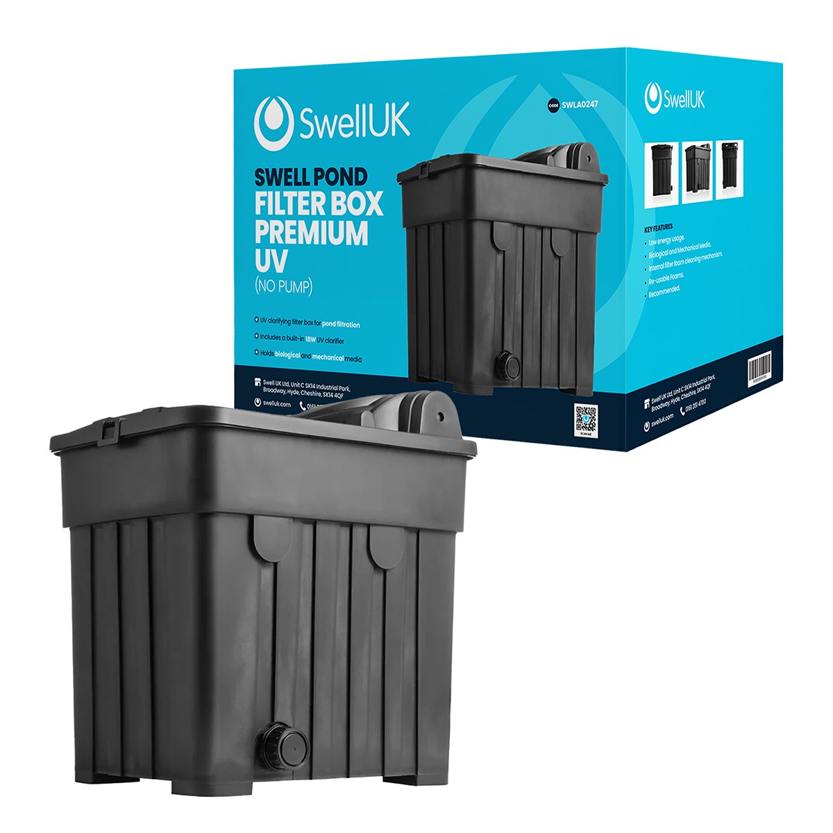 Swell Filter Box Premium UV 25000 (no pump)