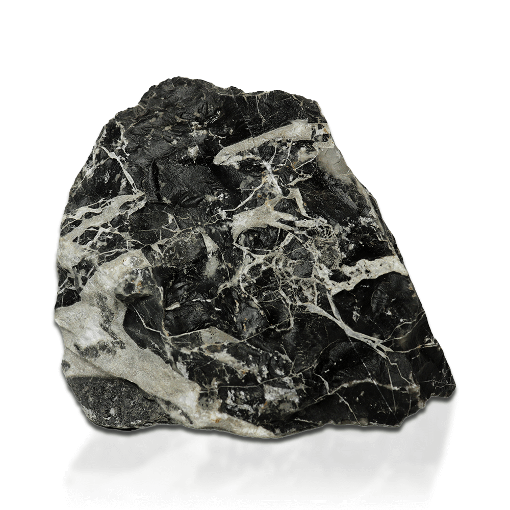 Black and White Quartz 20kg Box (approx 12 - 20 pieces)