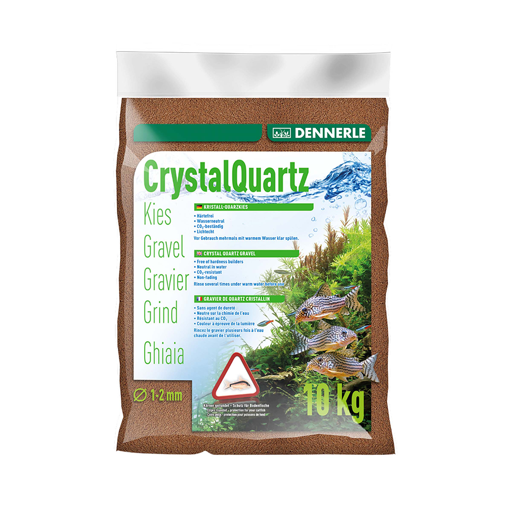 Dennerle Crystal Quartz Gravel Roe Brown