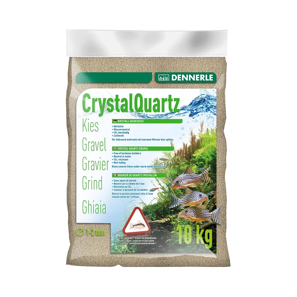 Dennerle Crystal Quartz Gravel Natural White