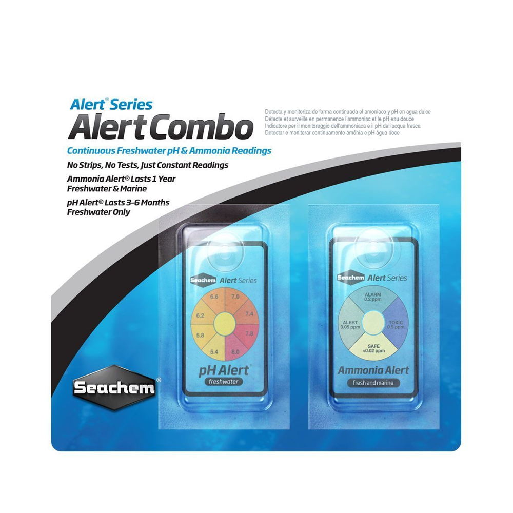 Seachem Alert pH and Ammonia 1 Year Pack