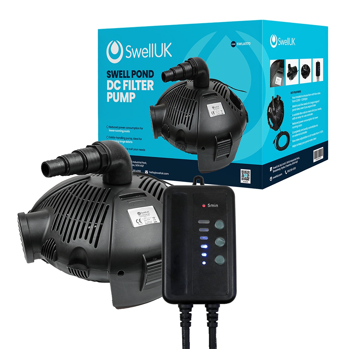 Swell DC Filter Pump