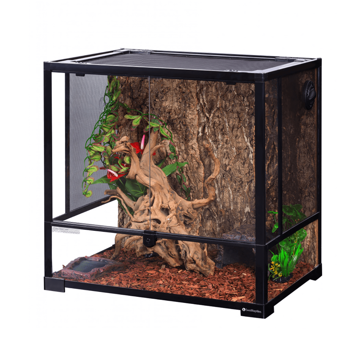 Swell Glass Terrarium - 60 x 45 x 60cm