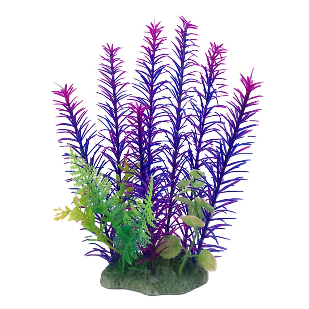 Swell Purple Narrow-Leaf Rotala Artificial Plant