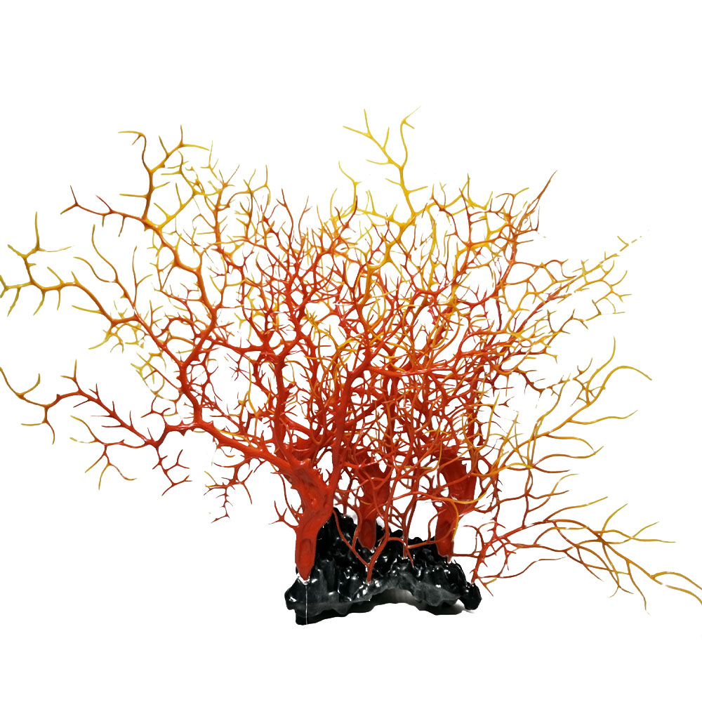 Swell Orange Coral Tree Artificial Decor