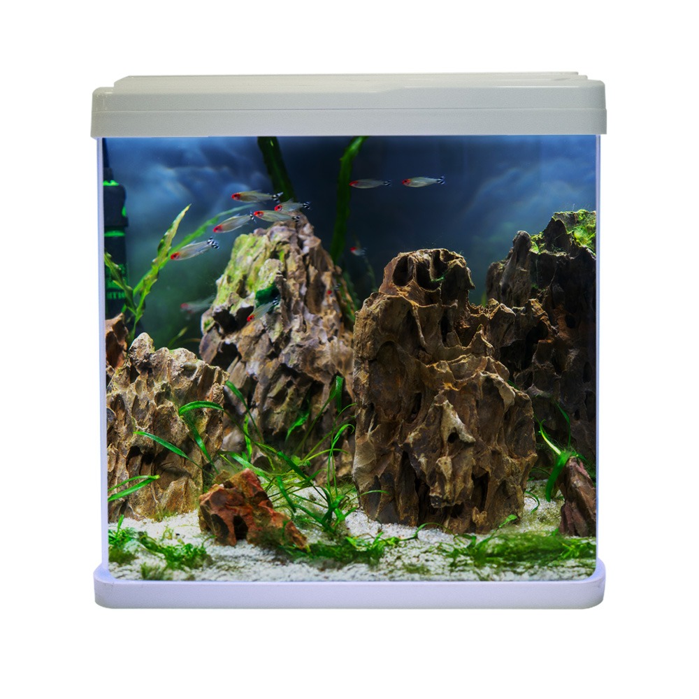 Swell Aquaventure Aquarium 60cm White - 90L