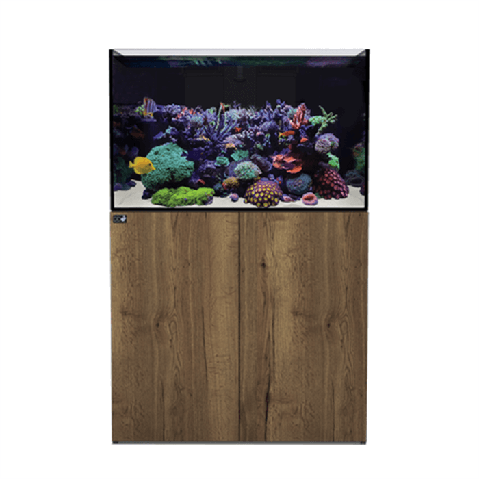 D&D Aqua-Pro Reef 900 90cm Aquarium & Tobacco Oak Cabinet - 259L