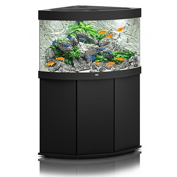 Juwel Trigon 190 99cm Corner Aquarium & Cabinet Black - 190L