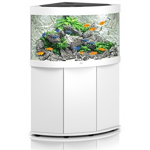 Juwel Trigon 190 99cm Corner Aquarium & Cabinet White - 190L
