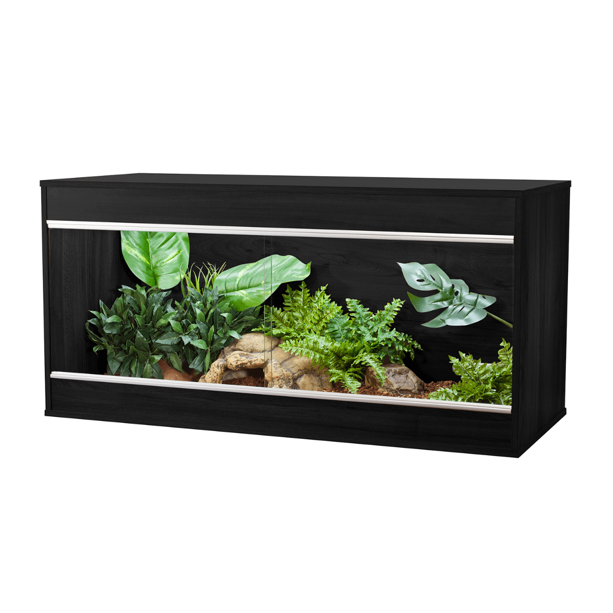 VivExotic Repti Home Maxi Large Black Vivarium 115cm/3.77ft