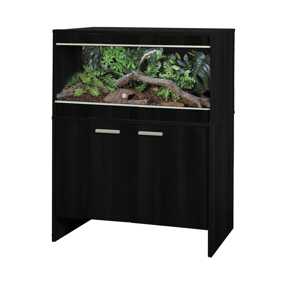 VivExotic Repti Home Maxi Medium Black Vivarium With Cabinet 86cm/2.82ft