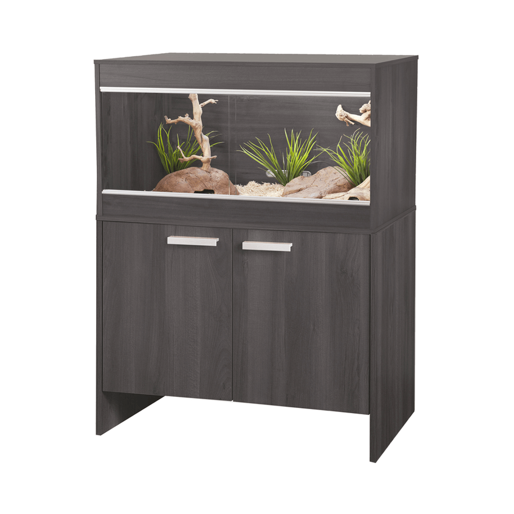 VivExotic Repti Home Maxi Medium Grey Vivarium With Cabinet 86cm/2.82ft