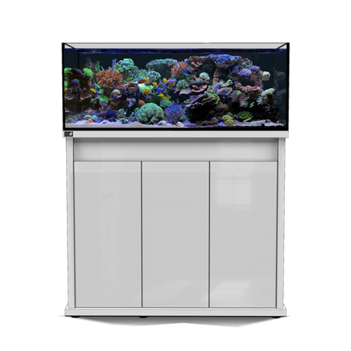 D&D Reef-Pro 1200 120cm Aquarium & Gloss White Cabinet - 387L