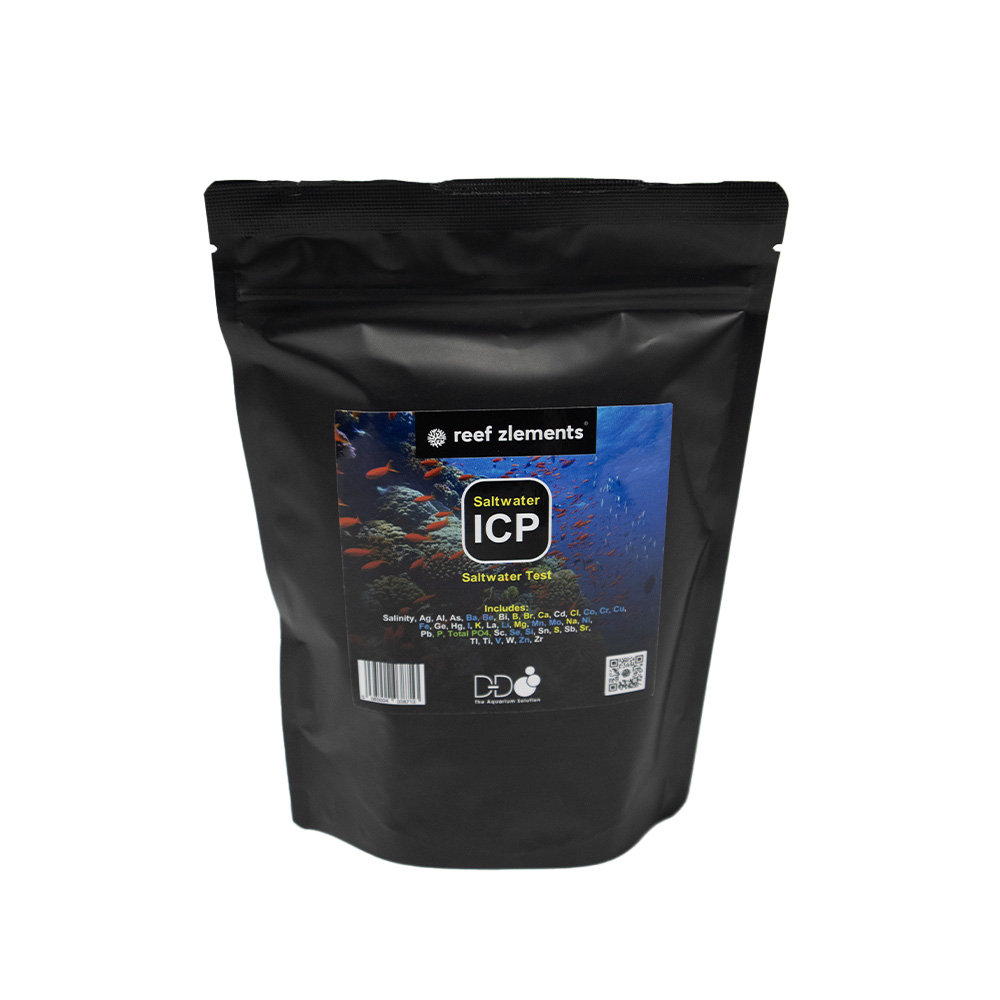 Reef Zlements ICP Saltwater Test