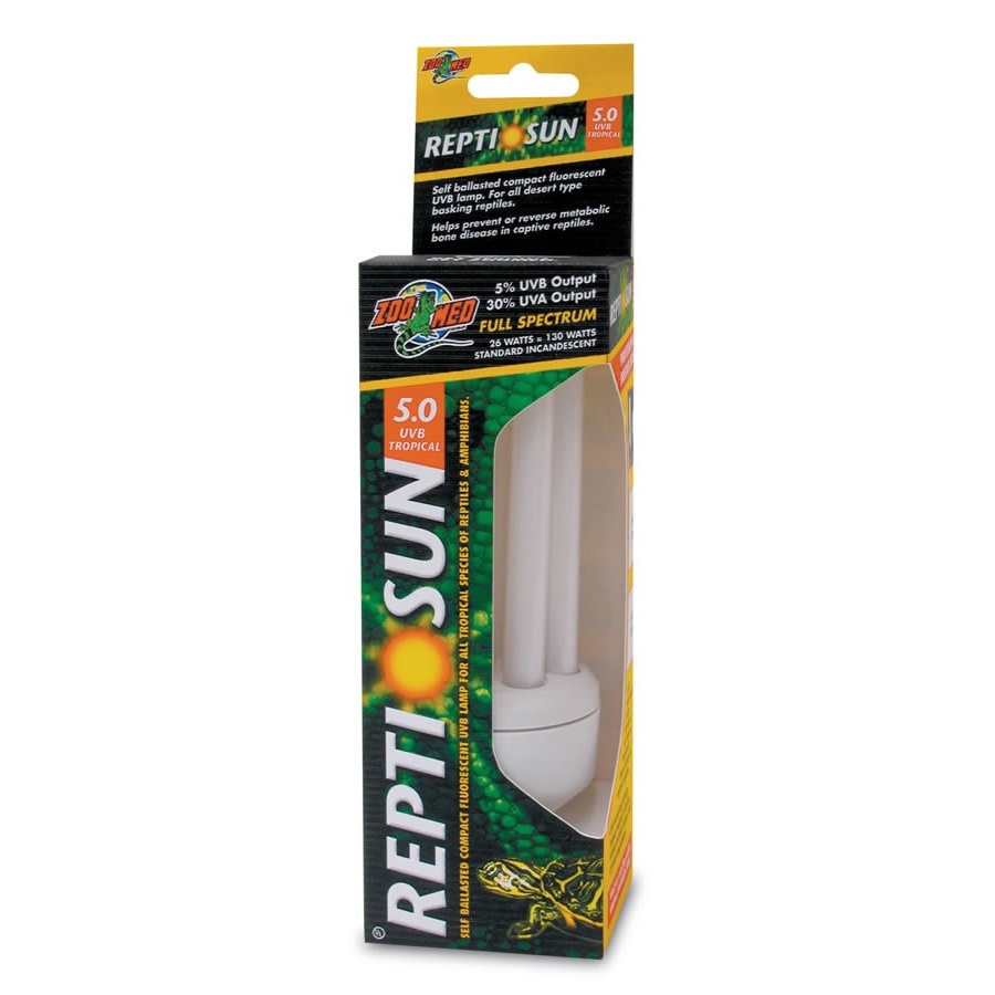 Zoo Med Reptisun 5.0 Compact 13w-26w