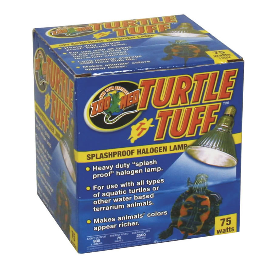 Zoo Med Turtle Tuff Splashproof Halogen Heat Lamp 50w-75w